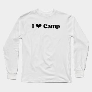 I Love Camp v4 Long Sleeve T-Shirt